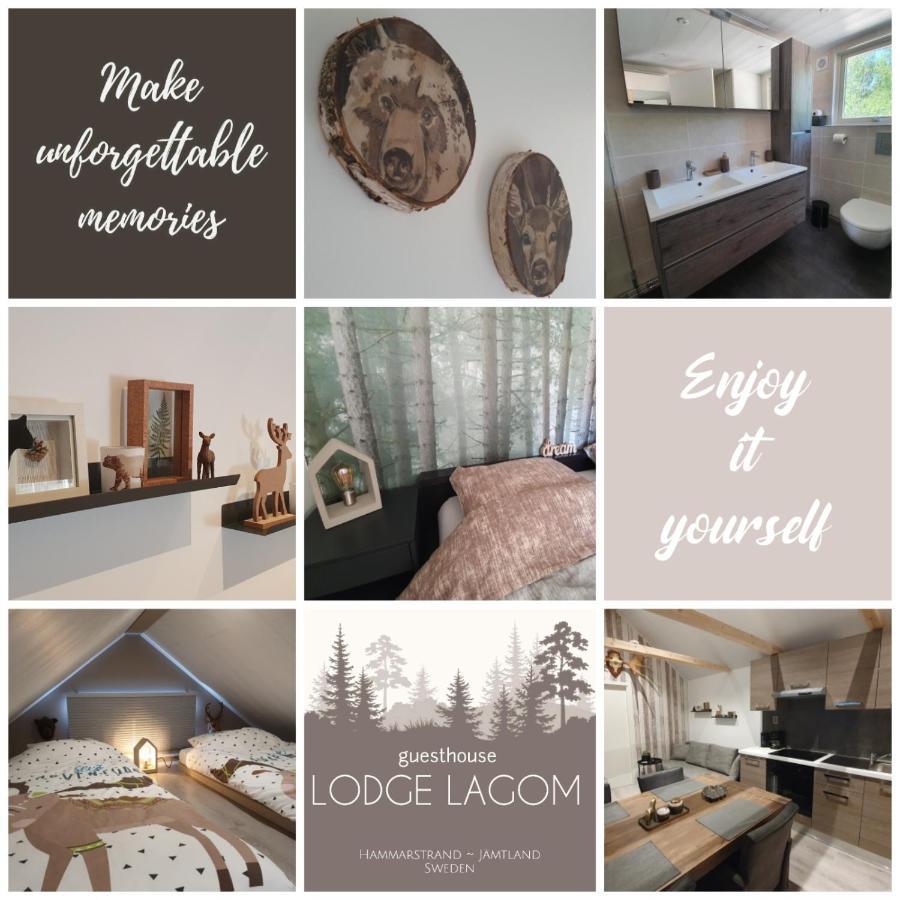 Luxury Guesthouse 'Lodge Lagom' - Hammarstrand-Jaemtland Екстер'єр фото
